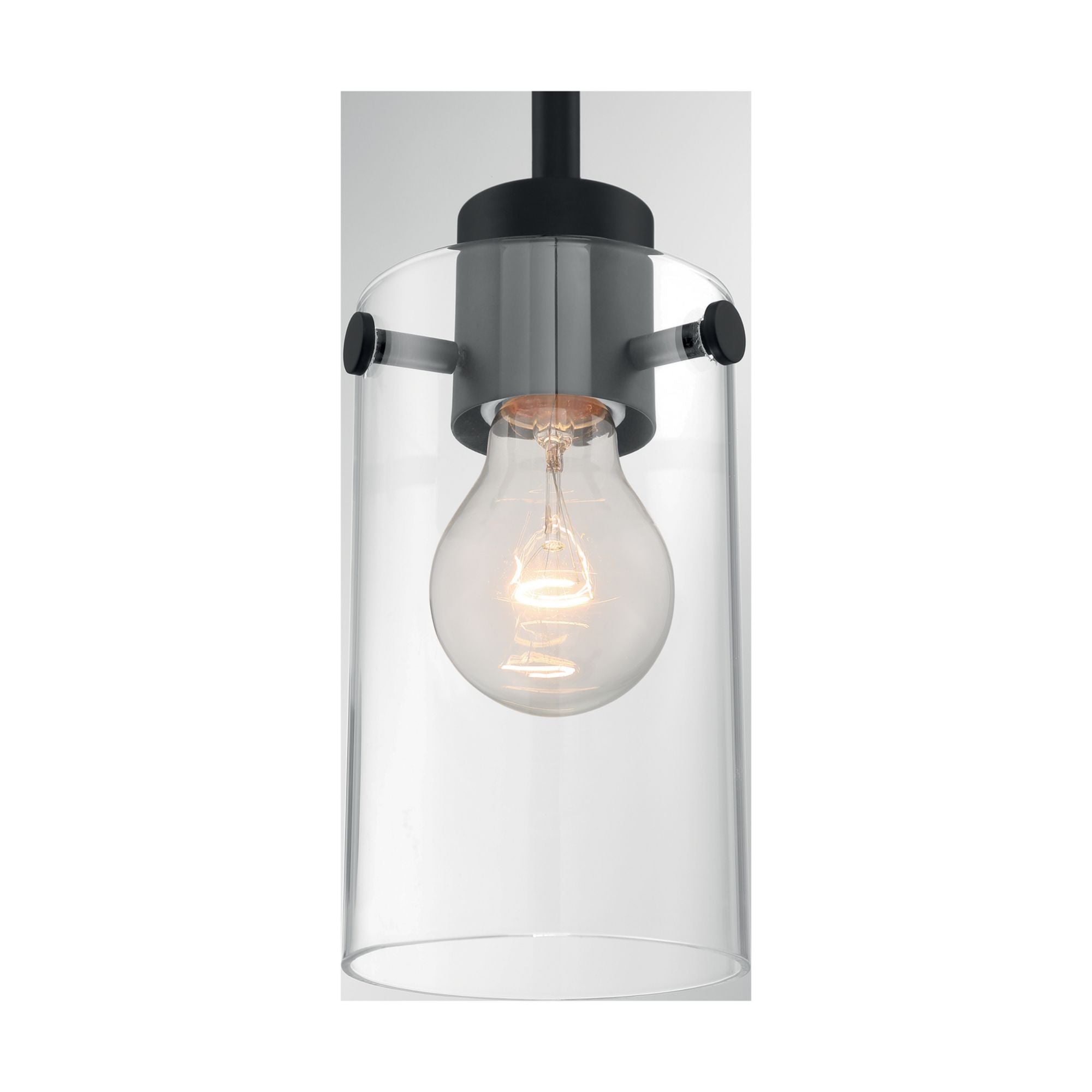 Sommerset 5" Mini Pendant, Black Finish - Bees Lighting