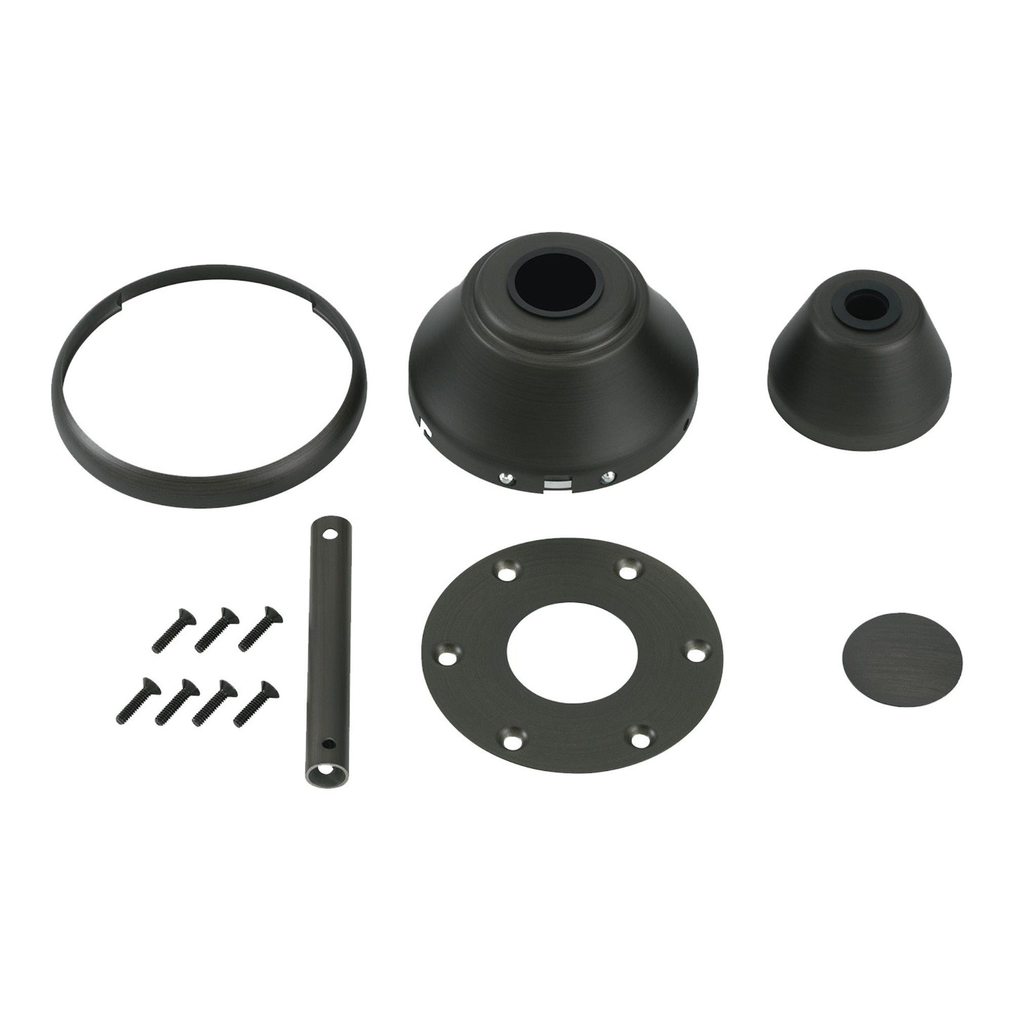 Maverick 88" Ceiling Fan Finish Kit Aged Pewter Finish