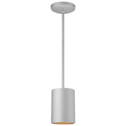 Pilson 7" LED Pendant, Satin Finish, Rod - Bees Lighting