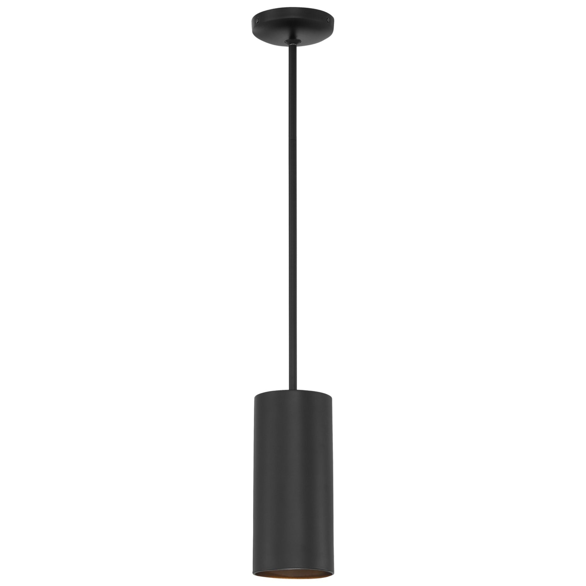 Pilson 11" LED Pendant, Matte Black Finish, Rod - Bees Lighting