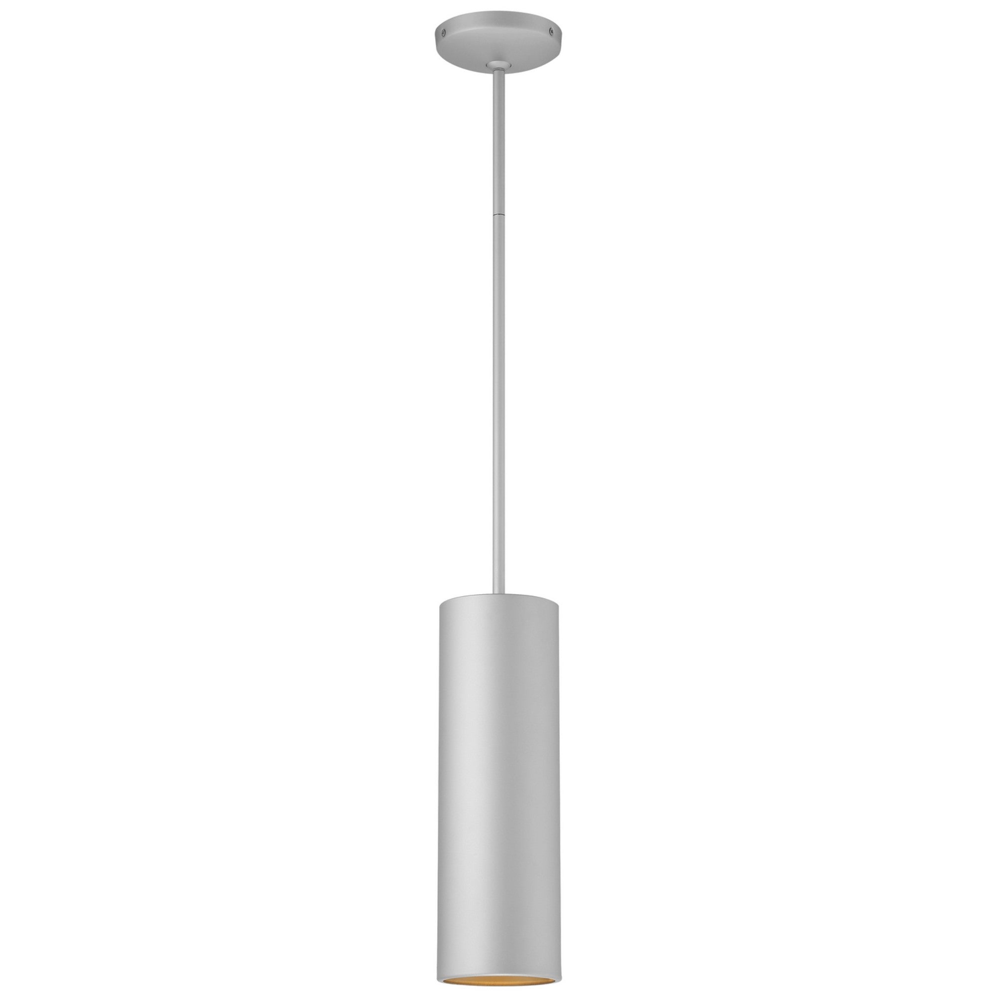 Pilson 15" LED Pendant, Satin Finish, Rod - Bees Lighting