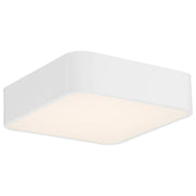 Granada 12" LED Flush Mount, White Finish