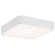 Granada 16" LED Flush Mount, White Finish