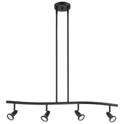 Cobra 33" LED Pendant, Black Finish - Bees Lighting