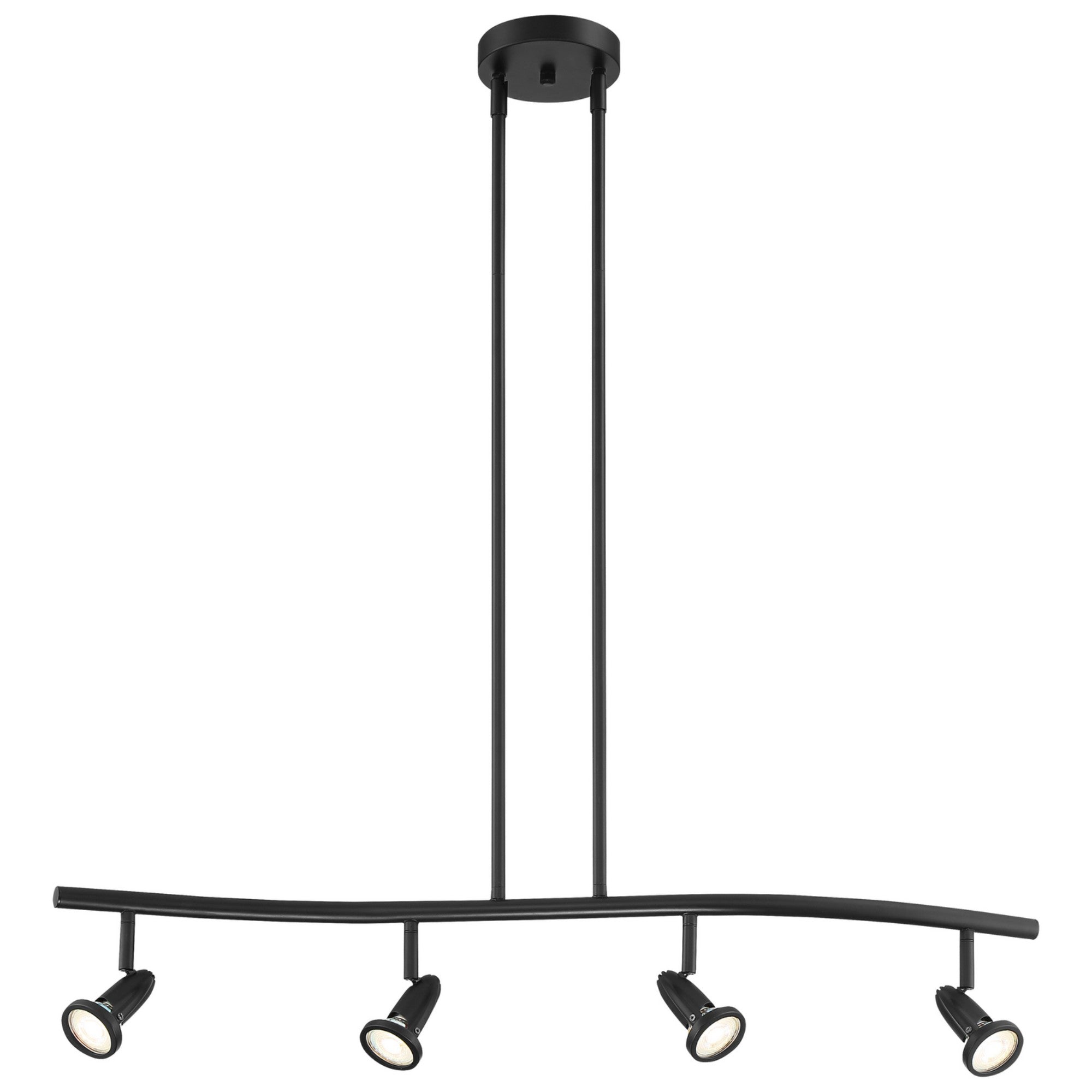 Cobra 33" LED Pendant, Black Finish - Bees Lighting