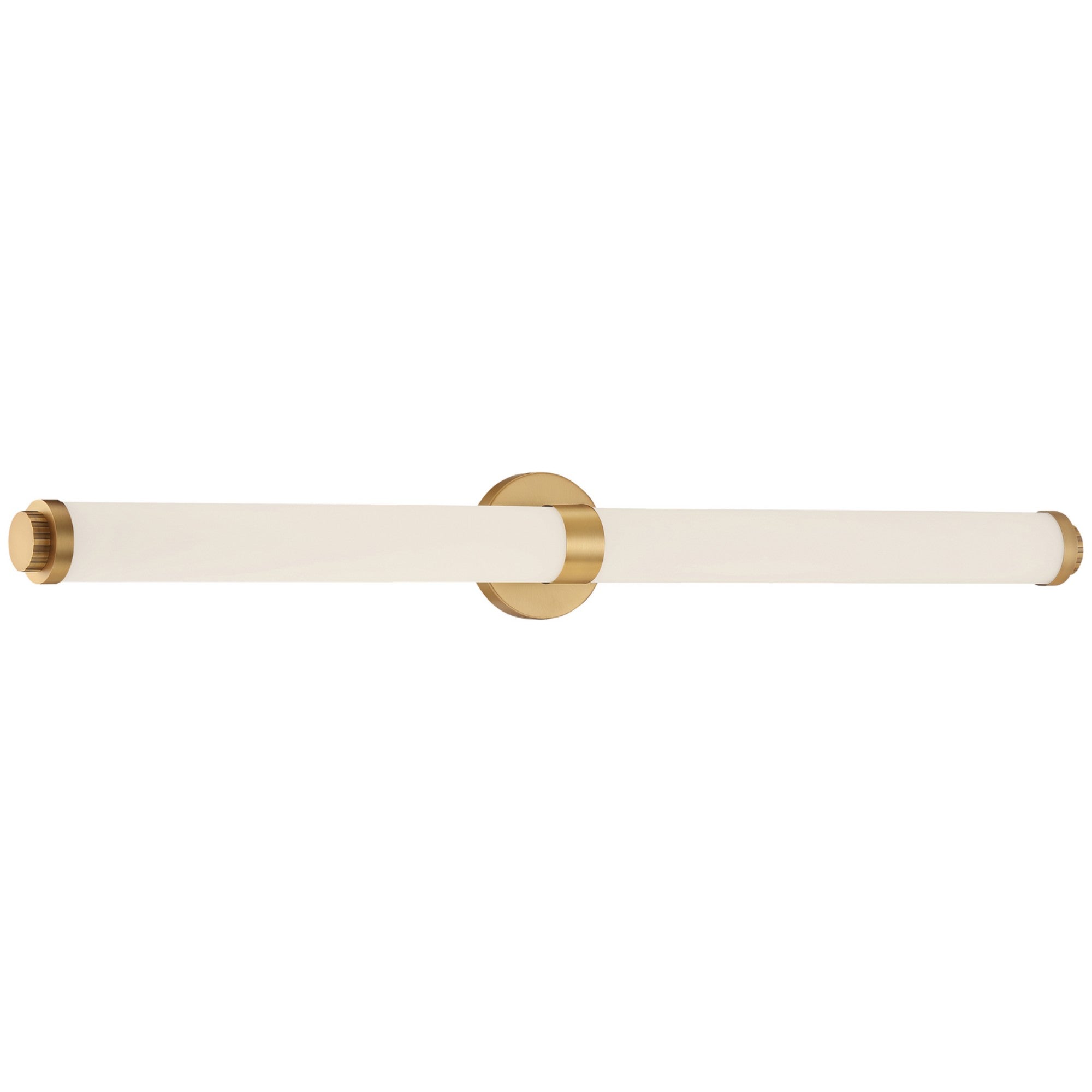 Aqua 37" LED Vanity, Brushed Gold Finish - Bees Lighting