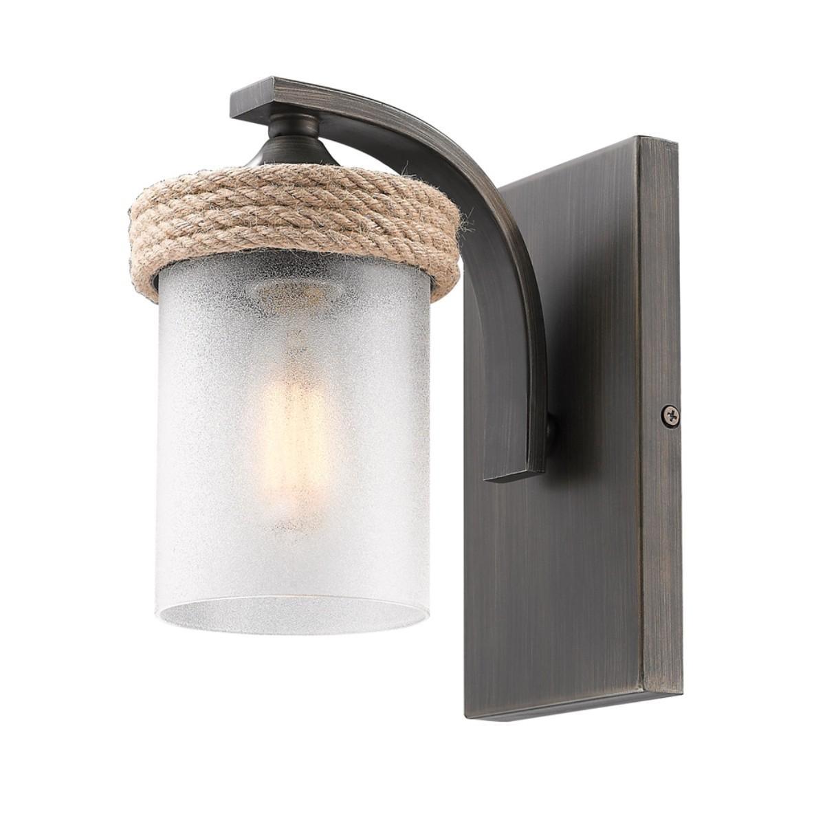 Chatham 9 in. Armed Sconce Bronze finish