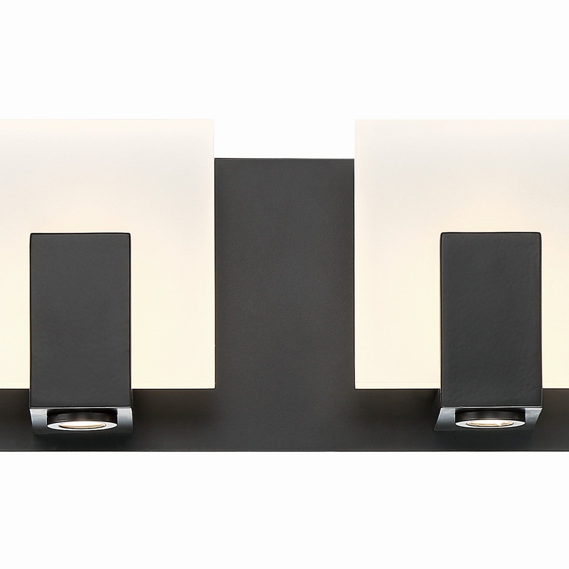 Canmore 3-Light 20" LED Vanity, Black Finish - Bees Lighting