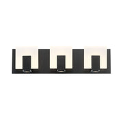 Canmore 3-Light 20" LED Vanity, Black Finish - Bees Lighting