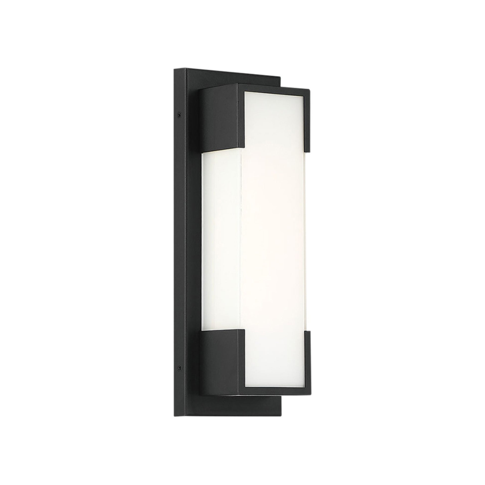 Thornhill 14" LED Outdoor Wall Sconce, Black Finish - Bees Lighting