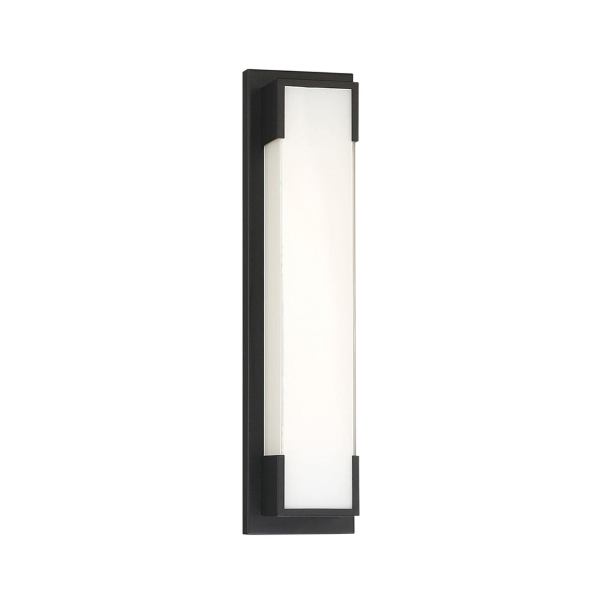 Thornhill 20" LED Outdoor Wall Sconce, Black Finish - Bees Lighting