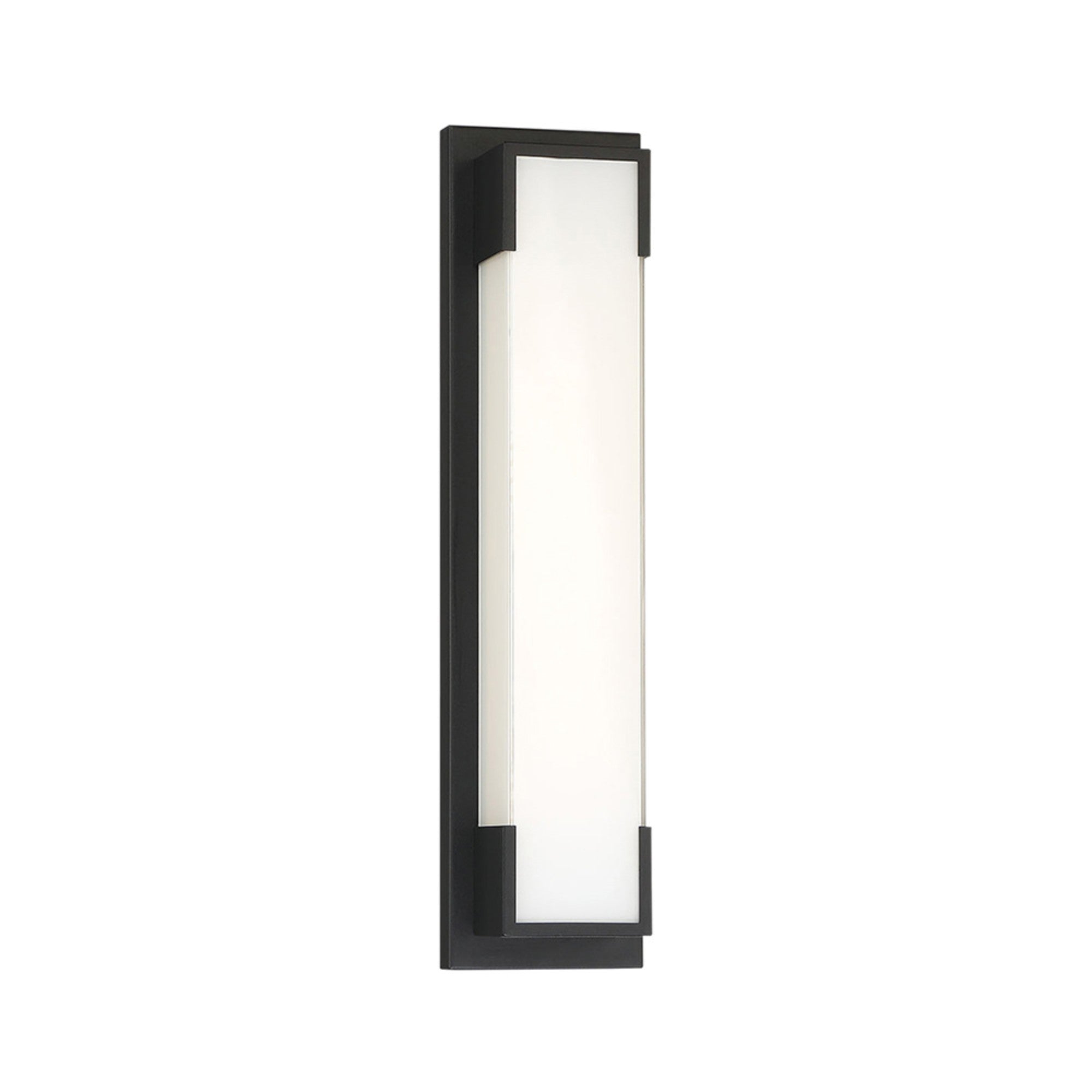 Thornhill 20" LED Outdoor Wall Sconce, Black Finish - Bees Lighting