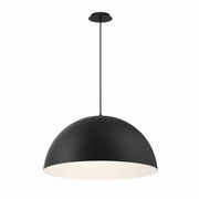 Laverton 24" LED Pendant, Black Finish - Bees Lighting