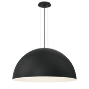 Laverton 36" LED Chandelier, Black Finish - Bees Lighting