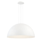 Laverton 36" LED Chandelier, White Finish - Bees Lighting