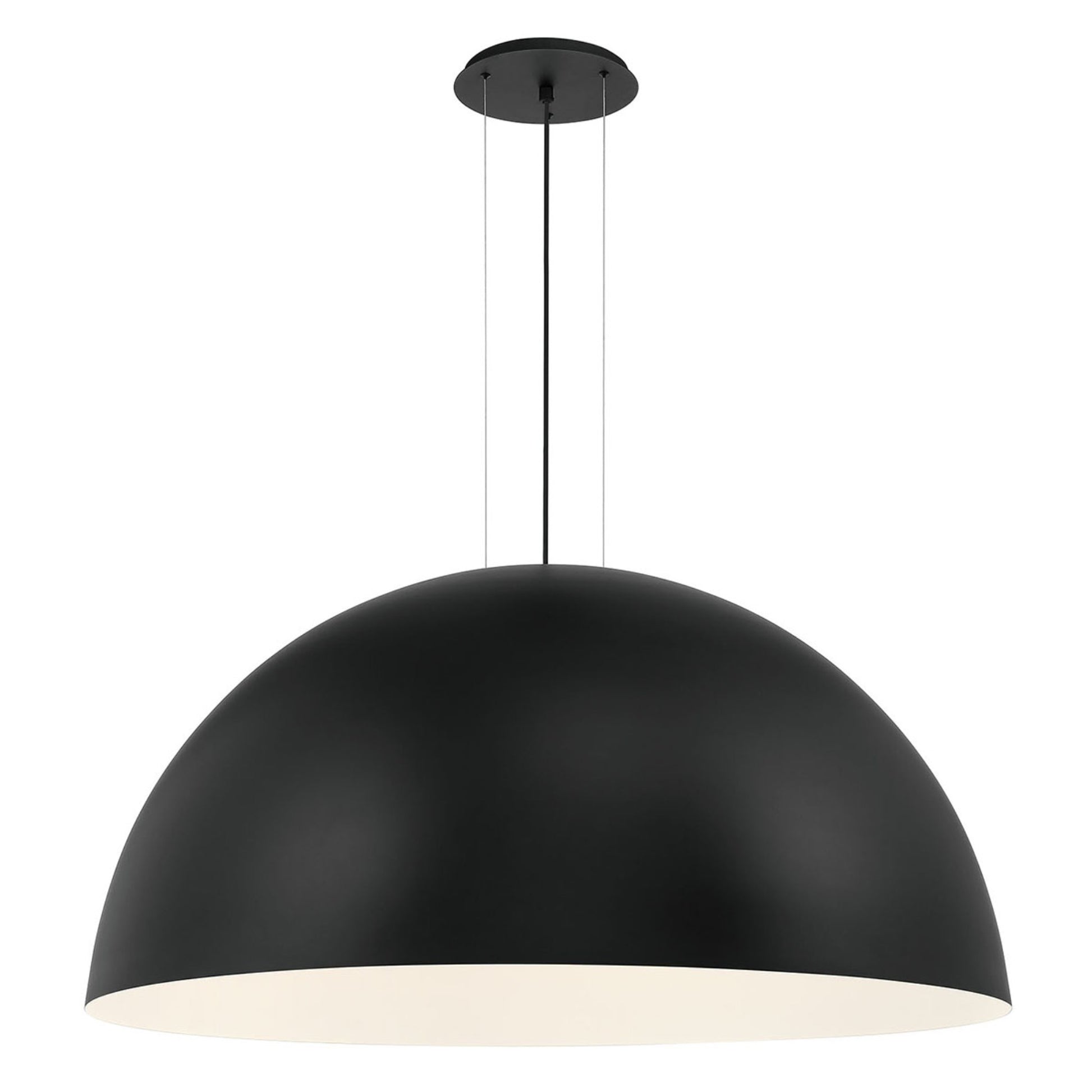 Laverton 47" LED Chandelier, Black Finish - Bees Lighting