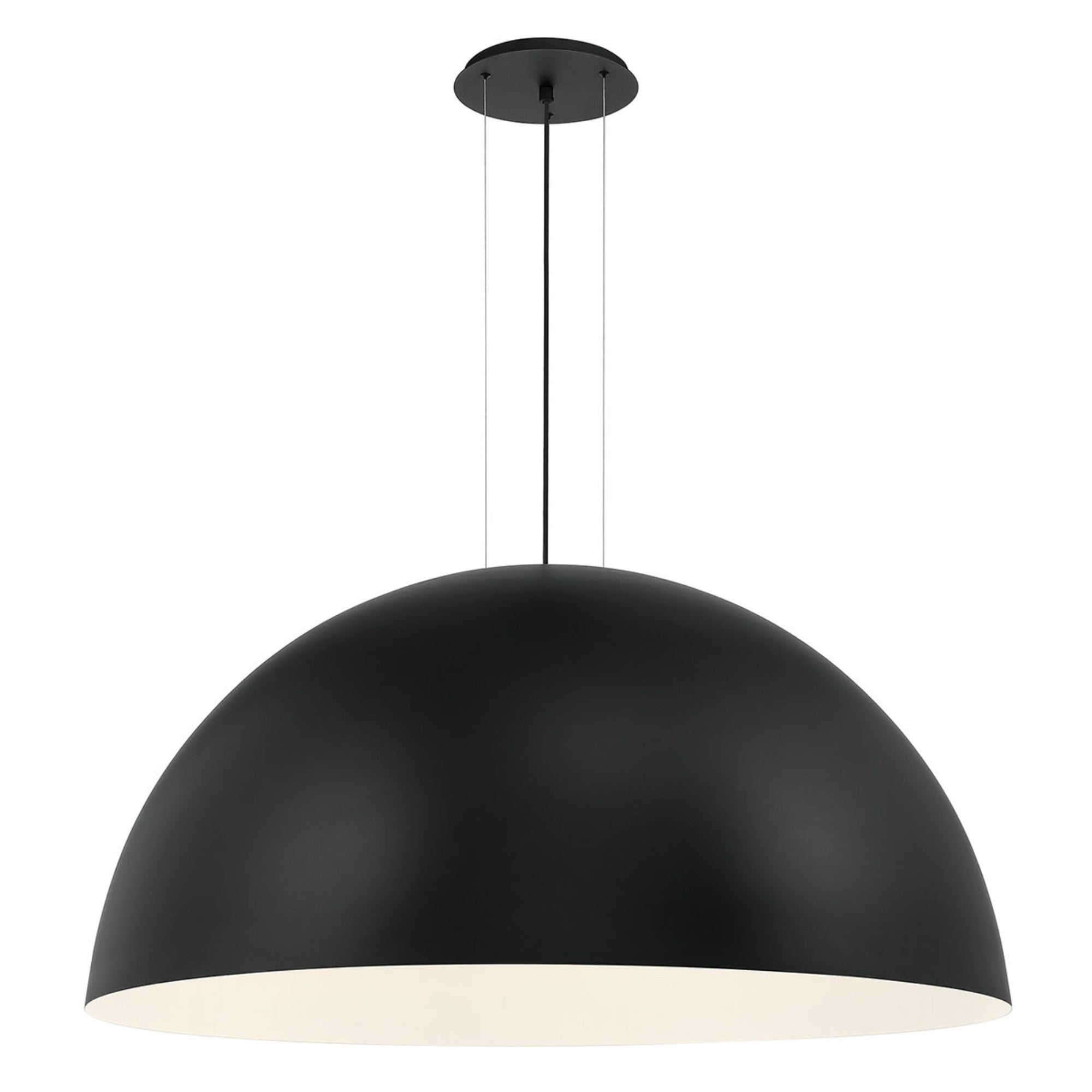 Laverton 47" LED Chandelier, Black Finish - Bees Lighting