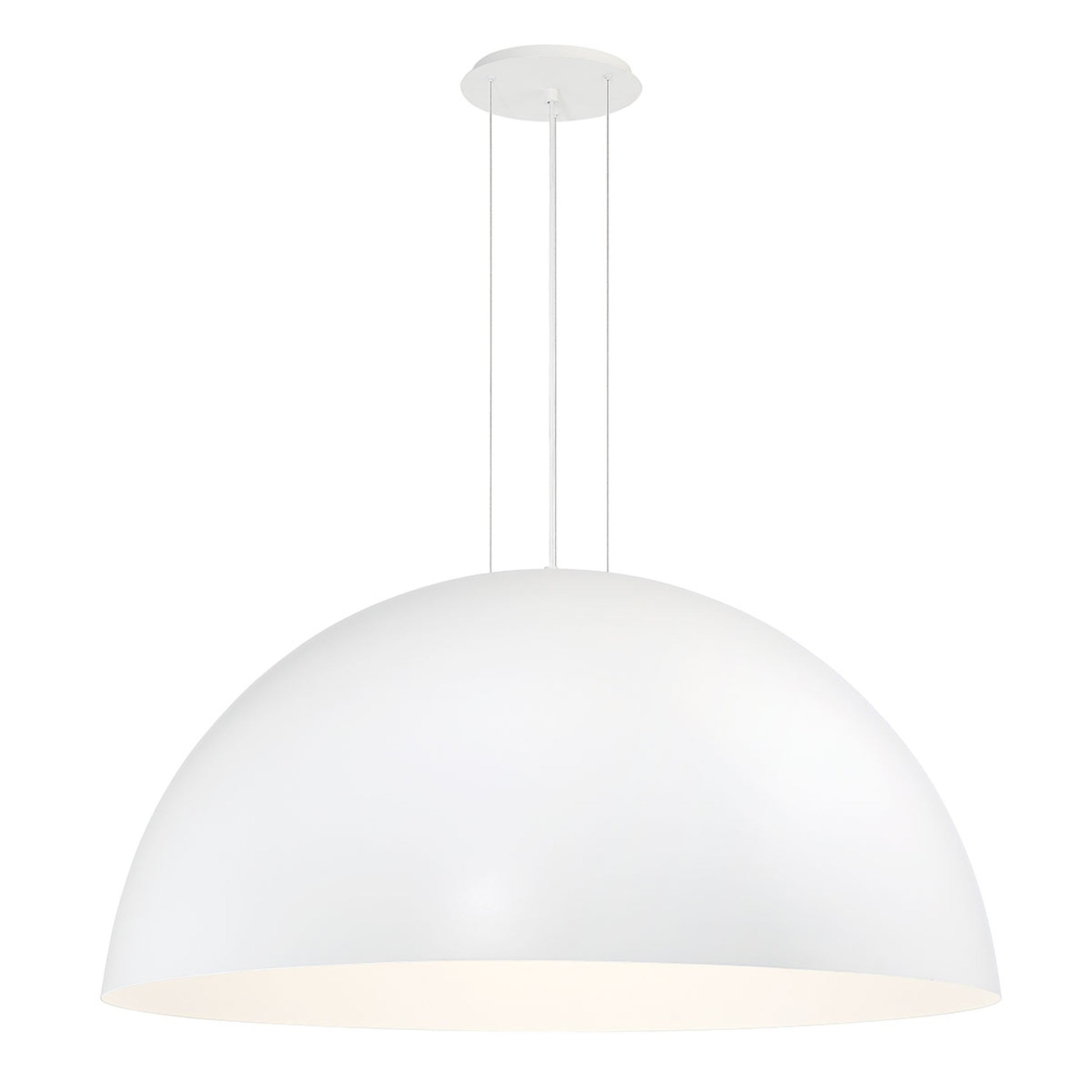 Laverton 47" LED Chandelier, White Finish - Bees Lighting