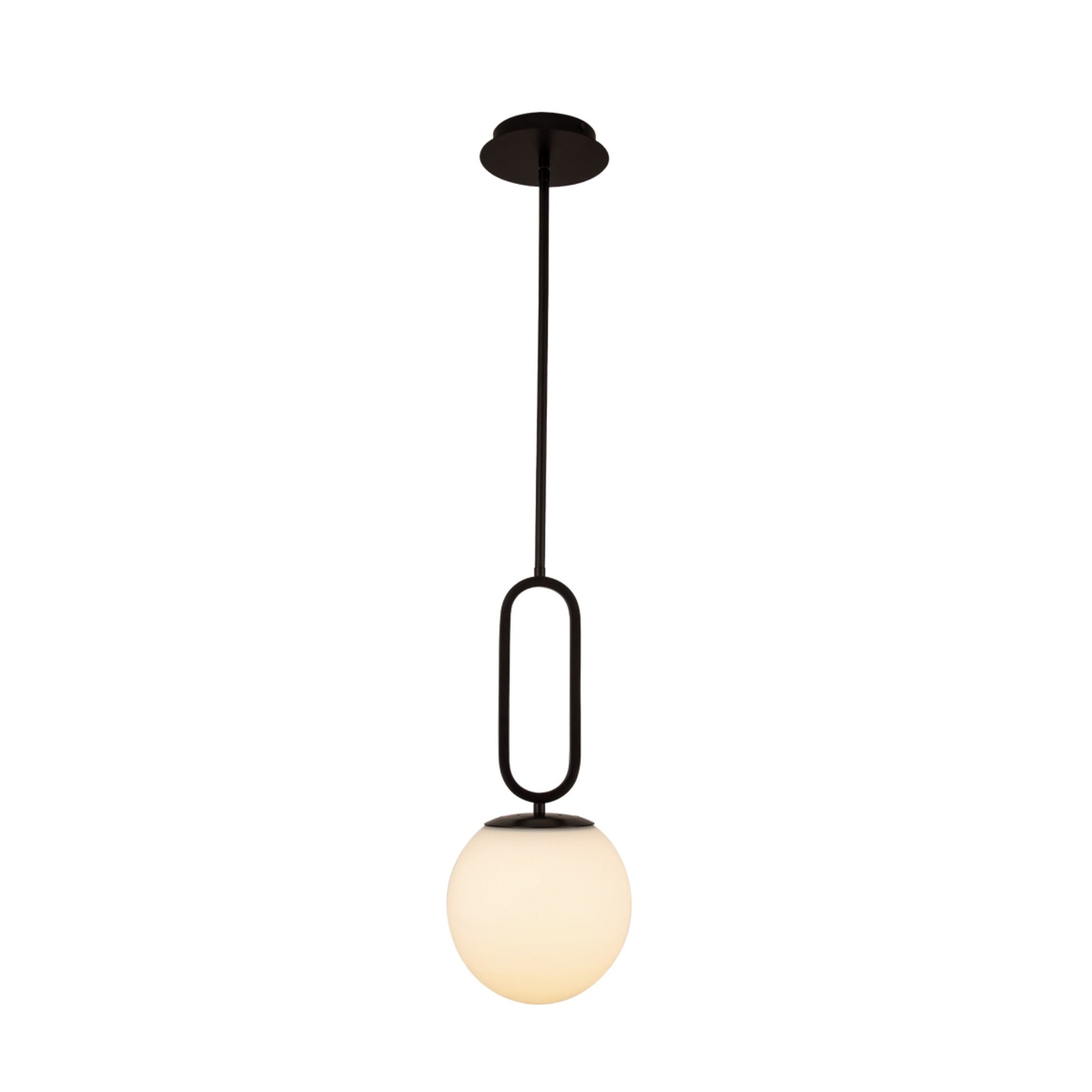 Prospect 10" Mini Pendant, Black Finish - Bees Lighting