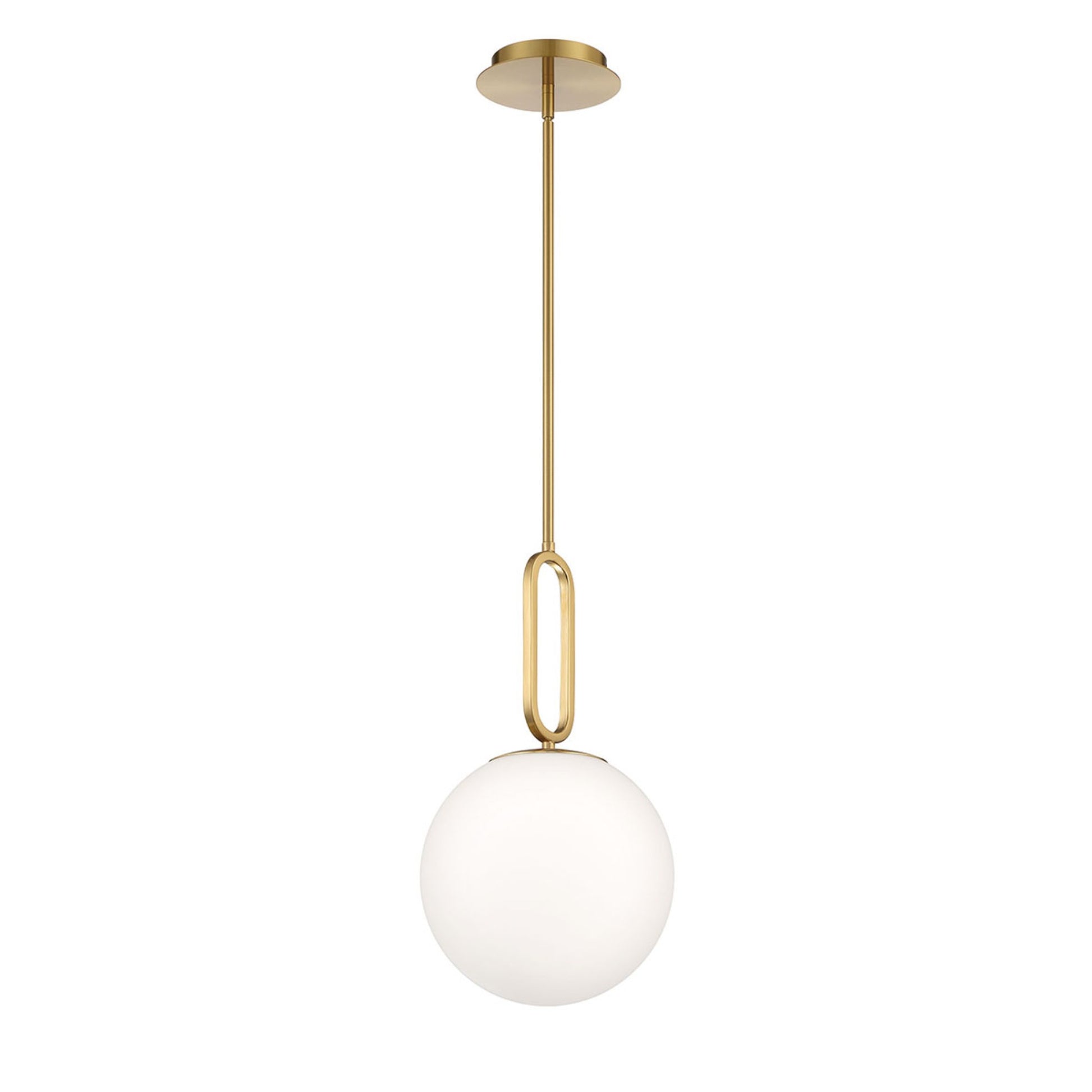 Prospect 10" Mini Pendant, Gold Finish - Bees Lighting