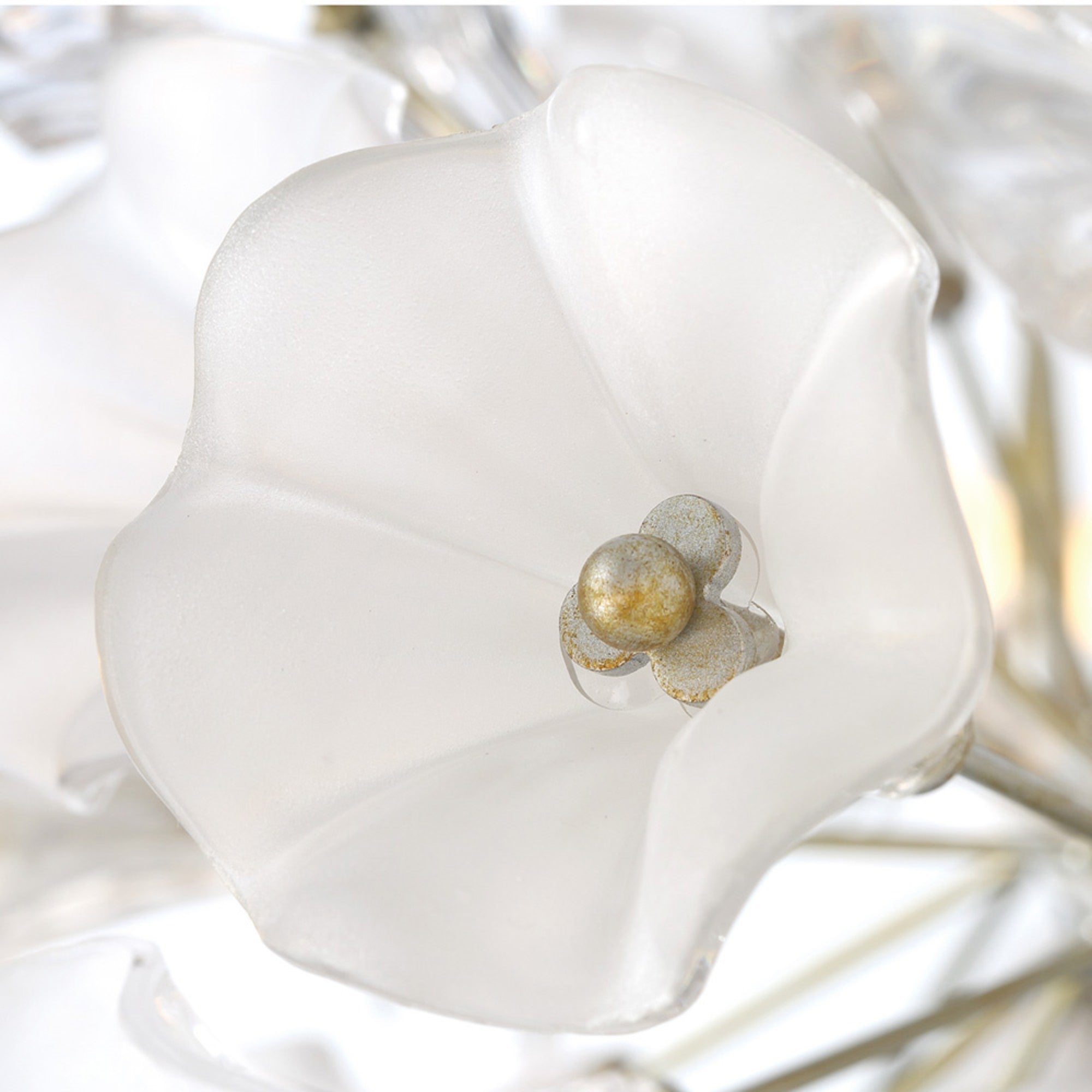 Clayton 26" LED Chandelier, Brushed Silver Finish - Bees Lighting