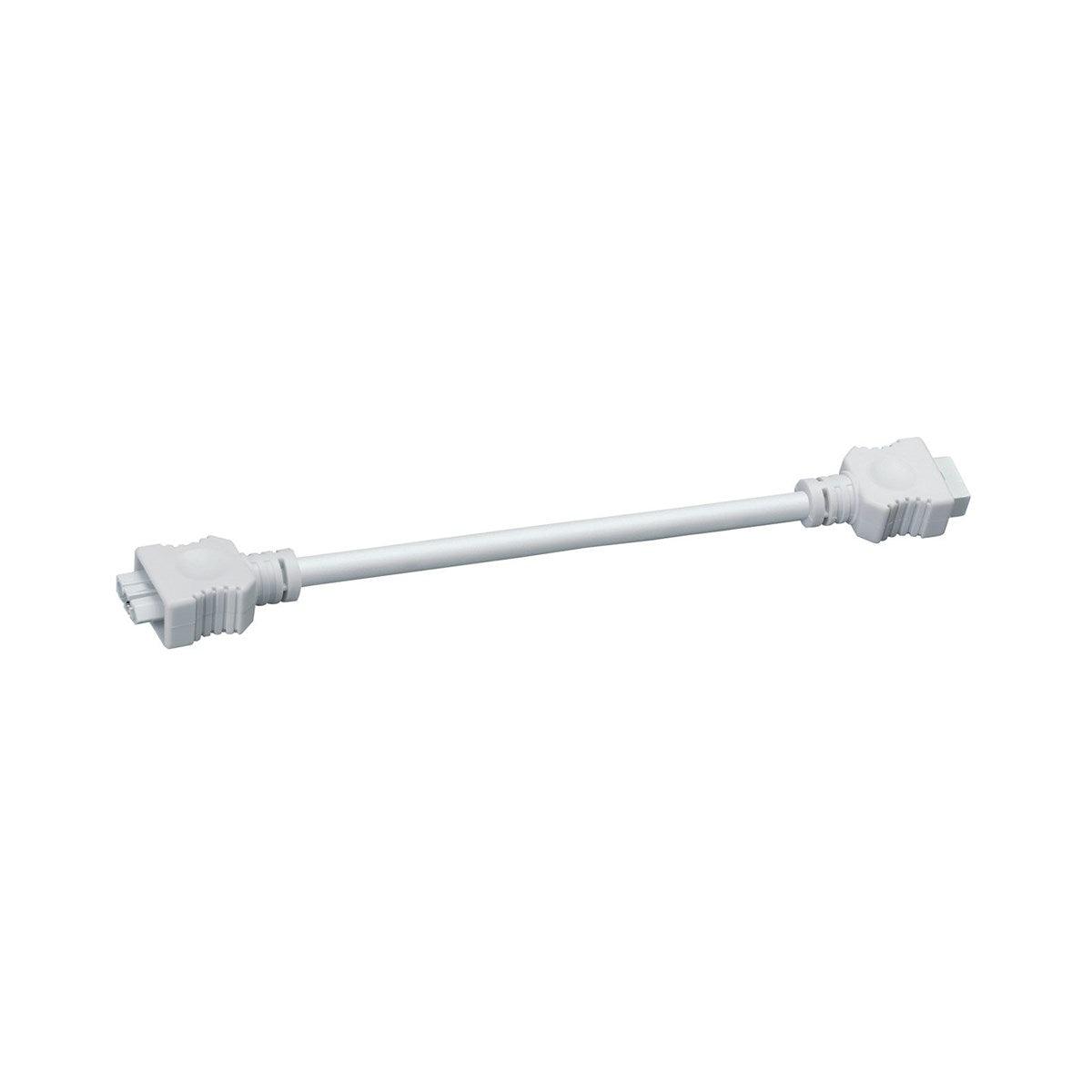9in. Interconnect Cable for 6U Under cabinet lights, White - Bees Lighting
