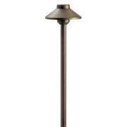 Stepped Dome Path Light, Centennial Brass - Bees Lighting