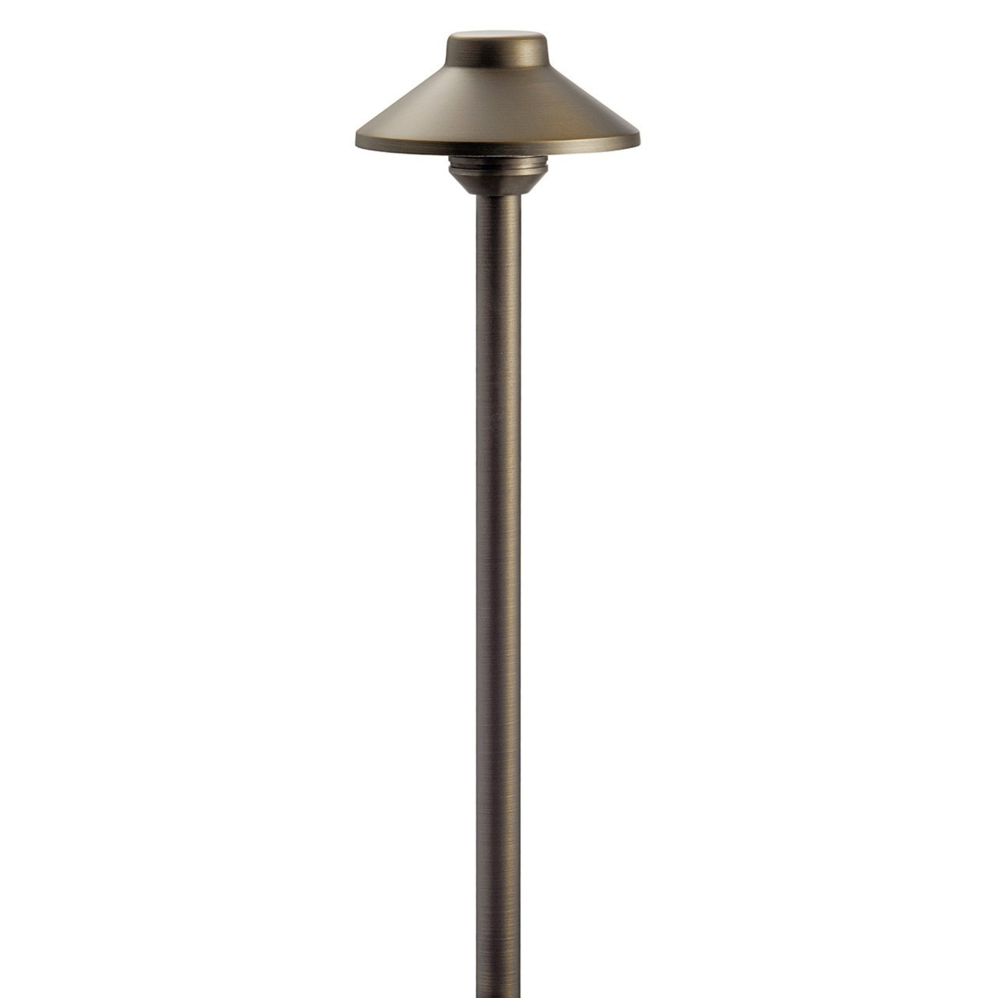 Stepped Dome Path Light, Centennial Brass - Bees Lighting