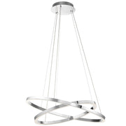 Opus 36" LED Pendant, Chrome Finish - Bees Lighting