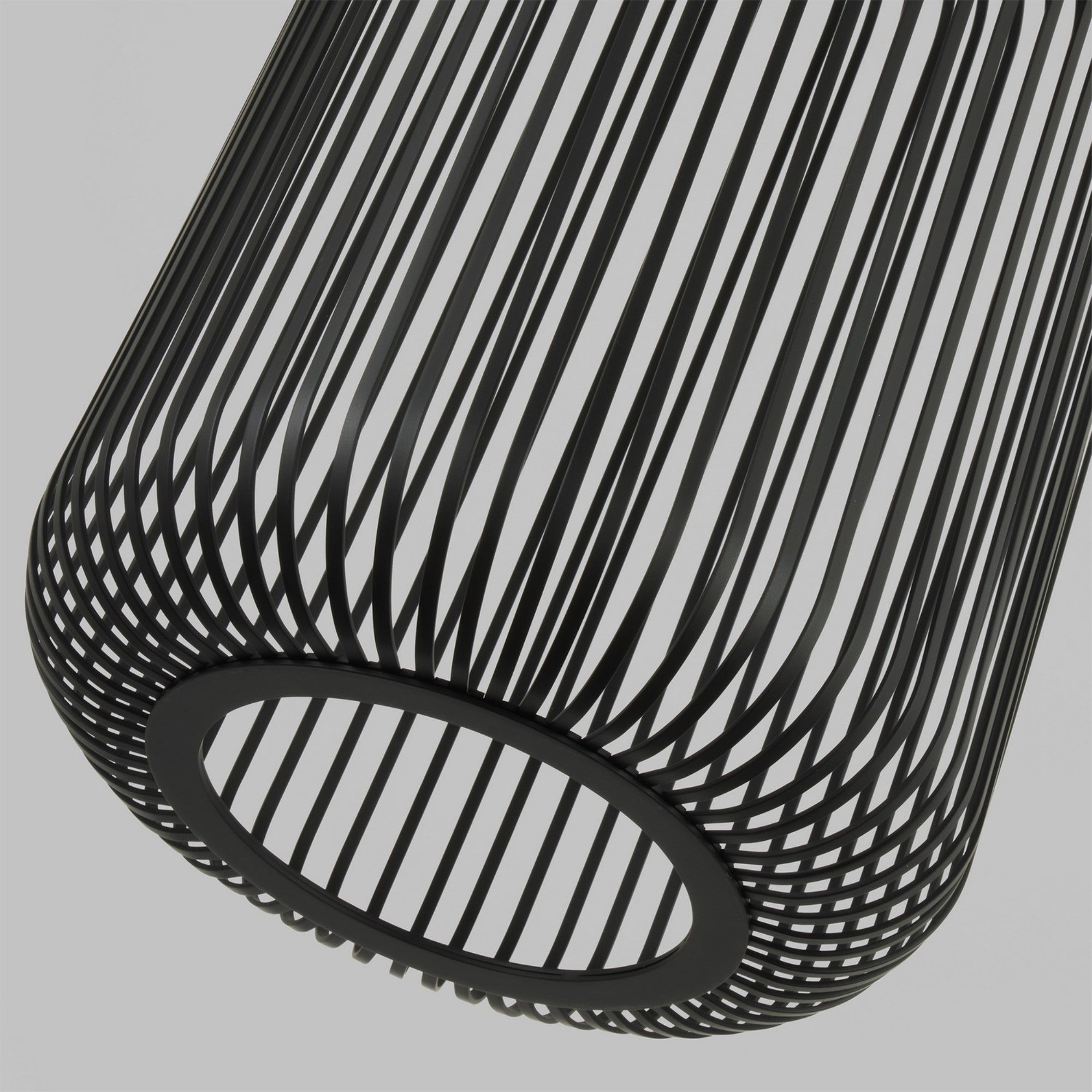 Kai 12" LED Pendant, Nightshade Black Finish - Bees Lighting