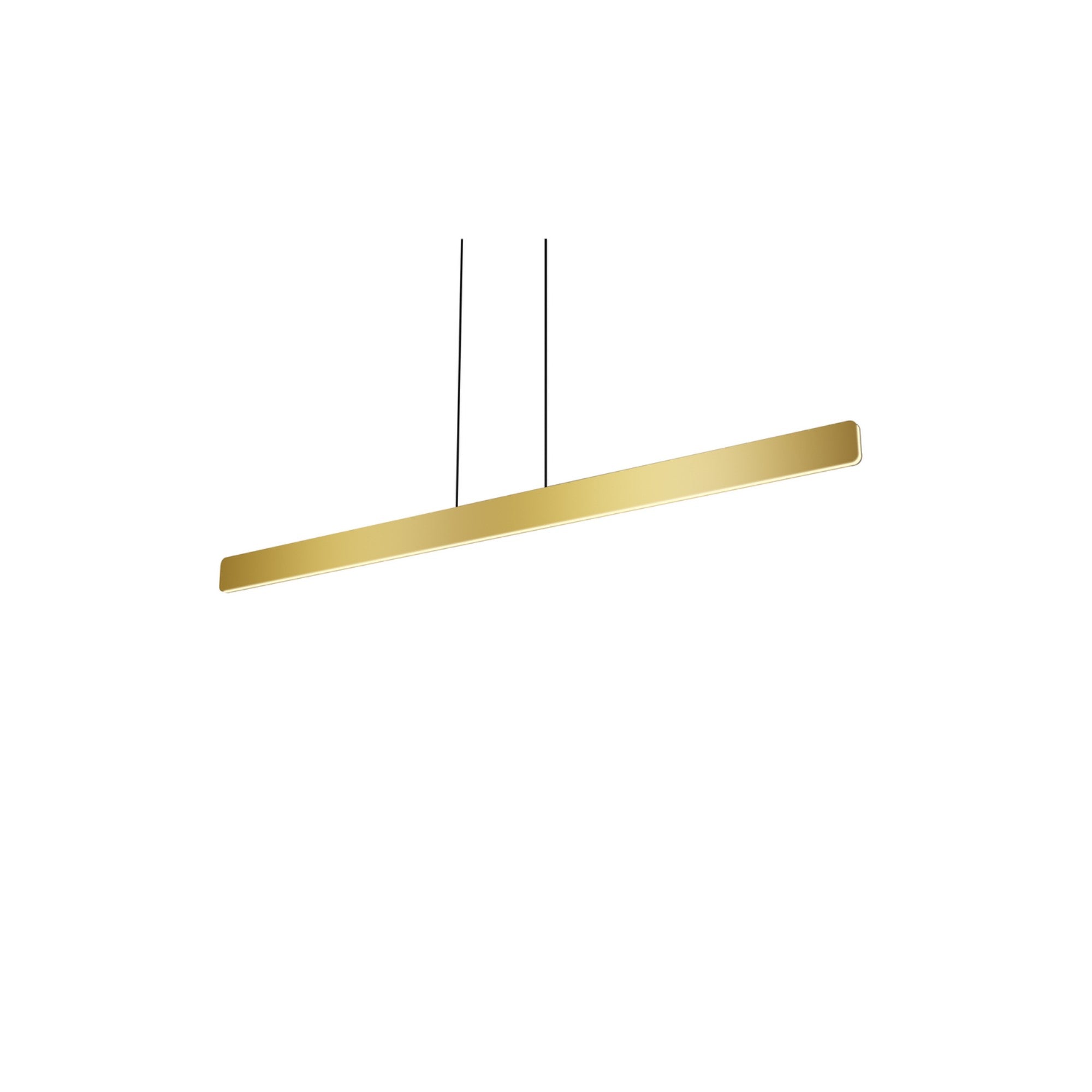 Sub 48 in. LED Pendant Light Single Gold Finish - Bees Lighting