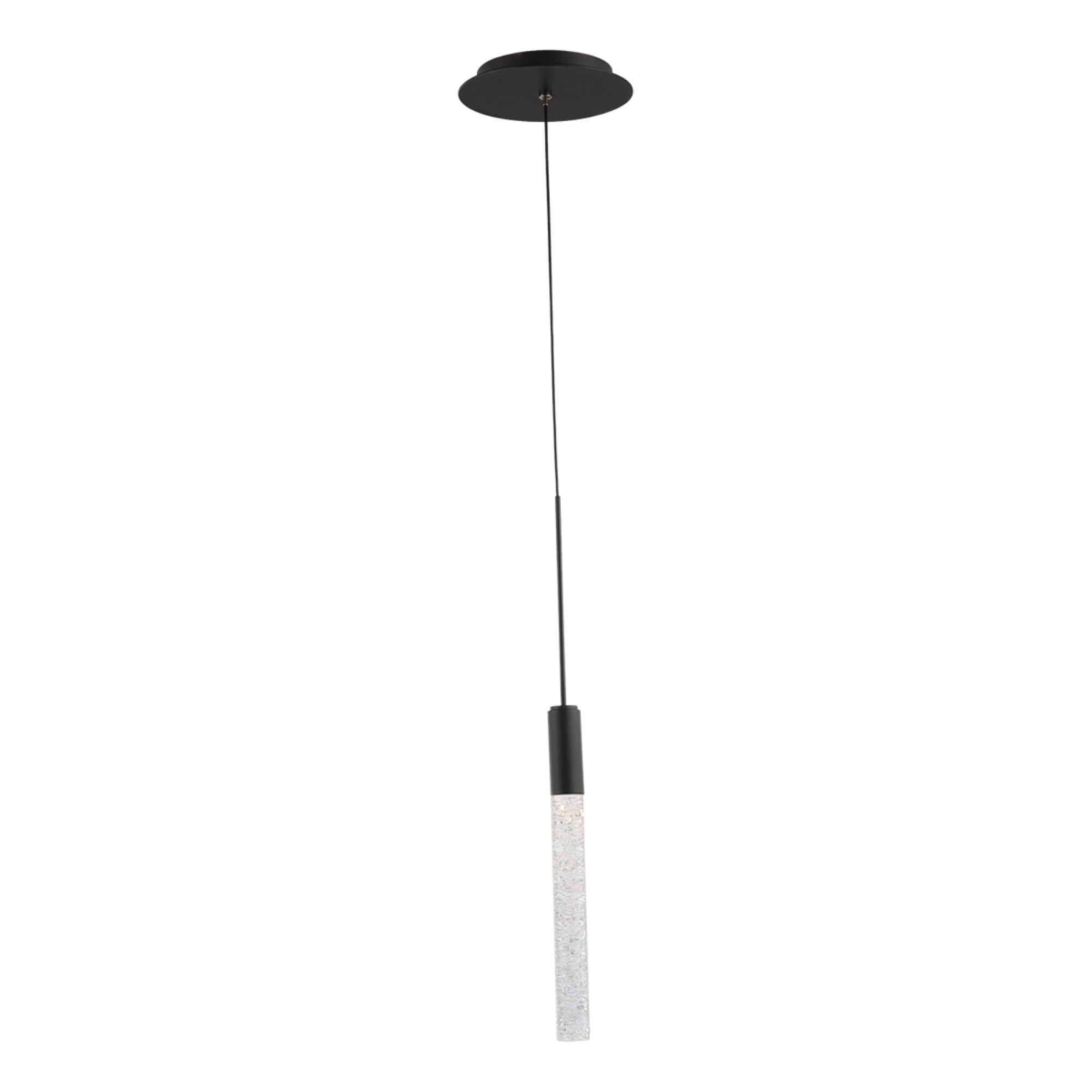 Magic 12" LED Mini Pendant, Black Finish - Bees Lighting
