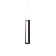 Chaos 14" LED Mini Pendant, Black Finish - Bees Lighting