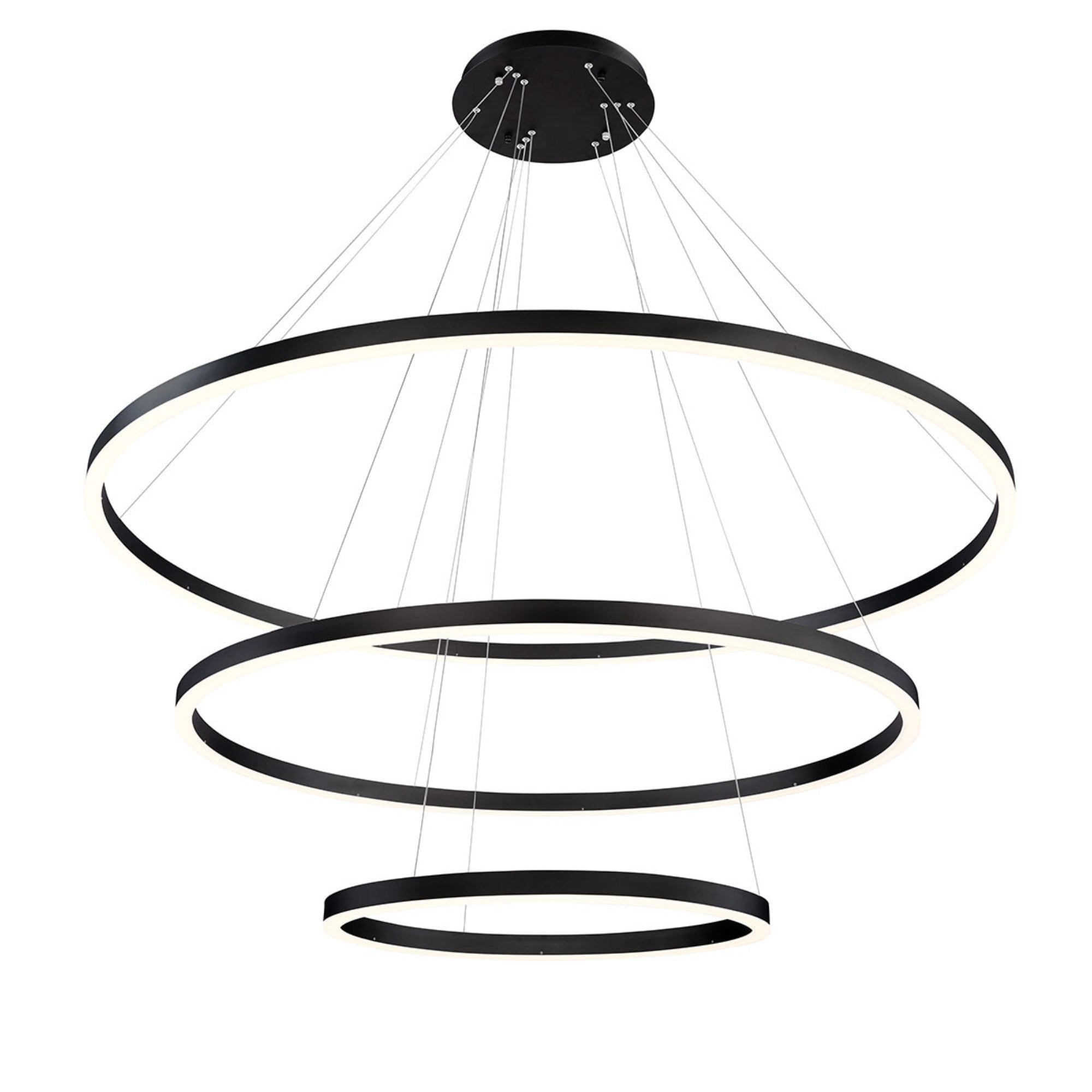 Spunto 61 in. 3-tier LED Chandelier - Bees Lighting