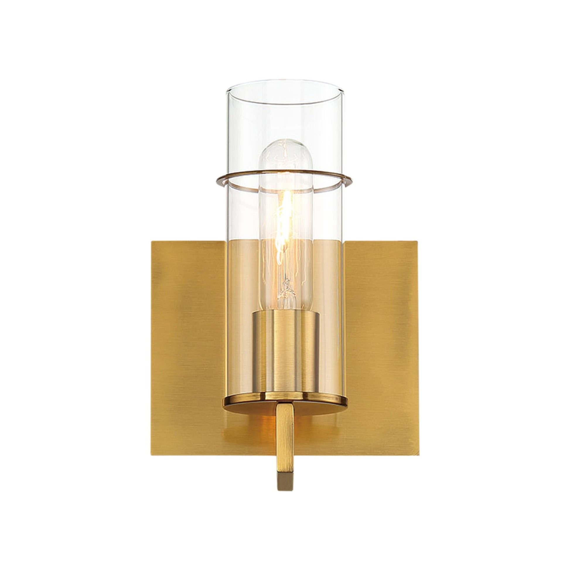Pista 9" Wall Sconce, Gold Finish - Bees Lighting