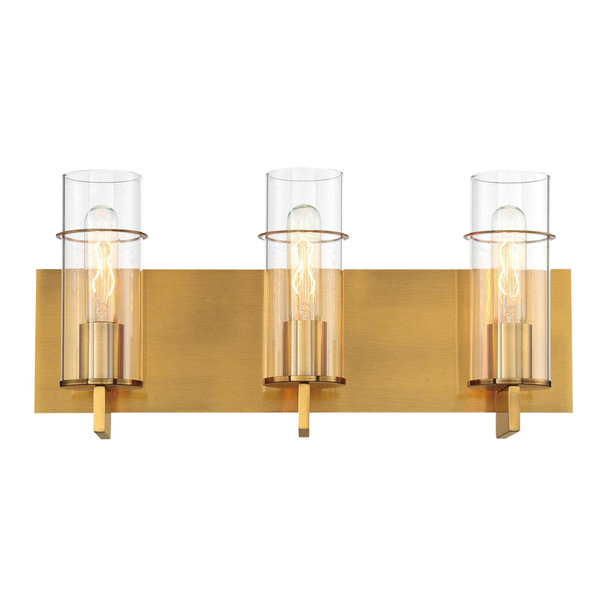 Pista 3-Light 19" Vanity, Gold Finish - Bees Lighting