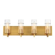 Pista 4-Light 26" Vanity, Gold Finish - Bees Lighting