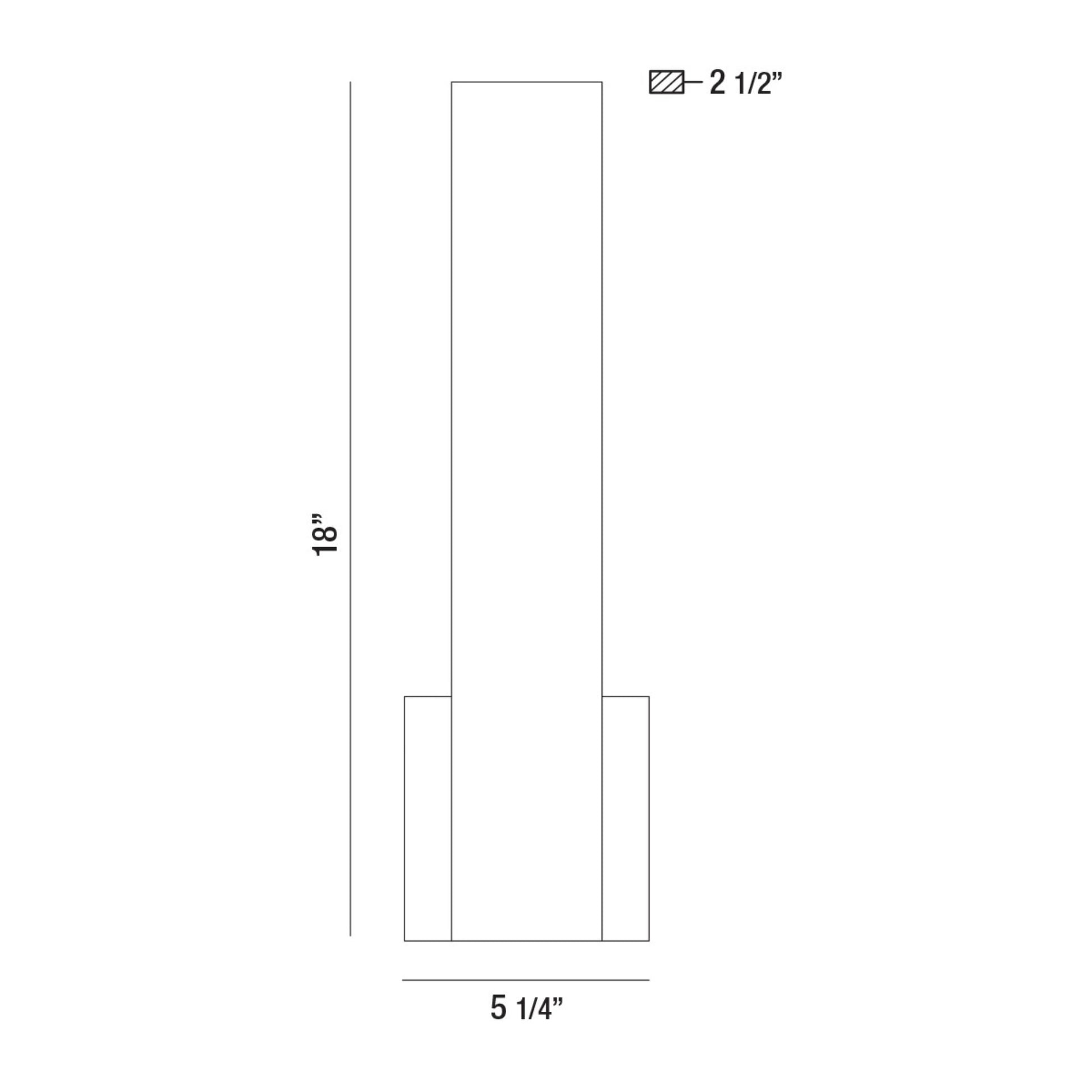 Annette 18" Wall Sconce, Gold Finish - Bees Lighting