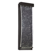 Kabo 20" LED Outdoor Wall Sconce, Black Finish - Bees Lighting