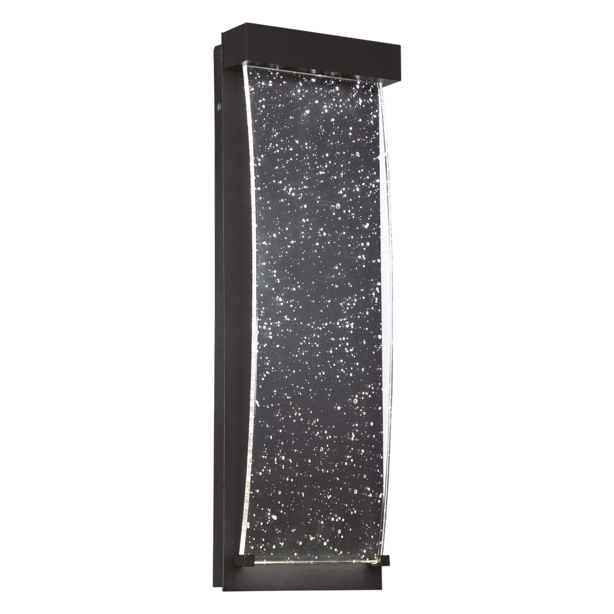 Kabo 20" LED Outdoor Wall Sconce, Black Finish - Bees Lighting