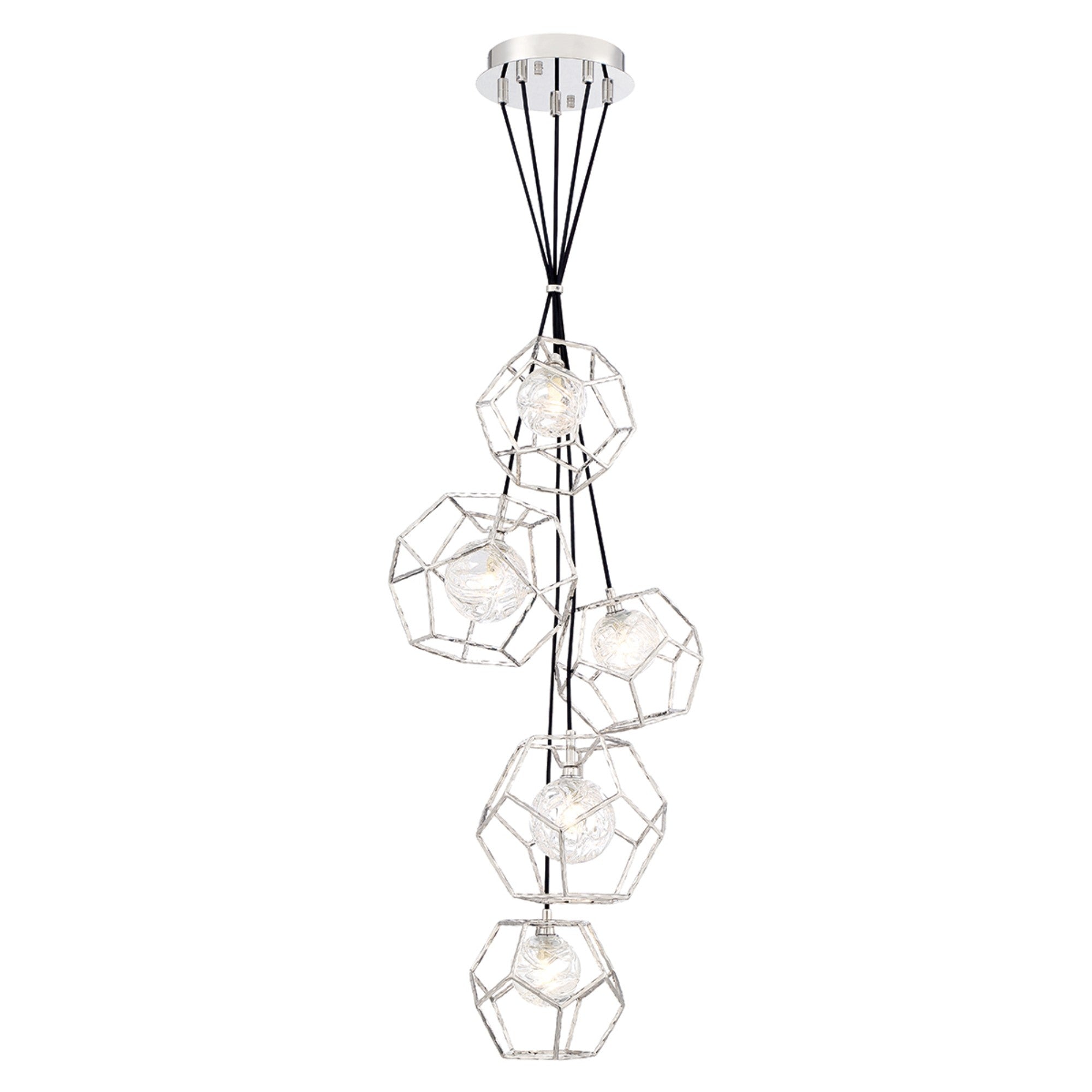 Norway LED Pendant Light Chrome Finish - Bees Lighting