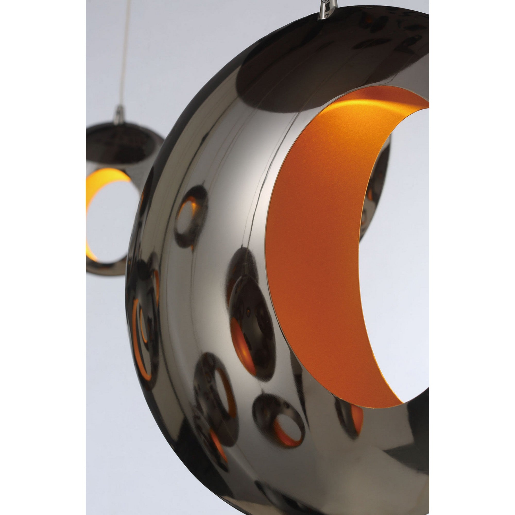 Arlington 14" LED Pendant, Chrome Finish - Bees Lighting