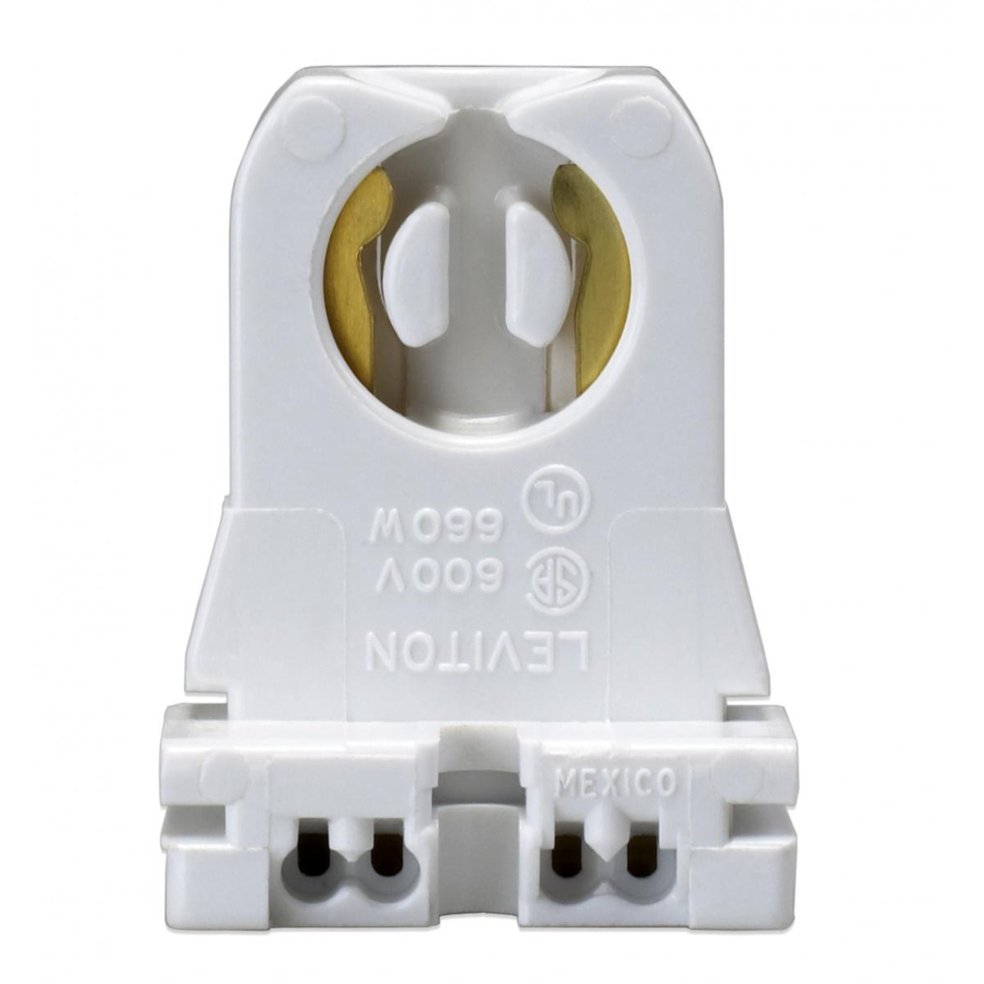 Medium Slide-On Unshunted T8 T12 Socket Lampholder