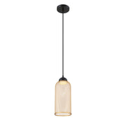 Kenmore 14" LED Mini Pendant, Gold Finish - Bees Lighting