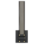 Admiral 16" LED Wall Sconce, Gold & Black Finish - Bees Lighting