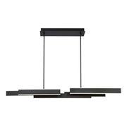 Cameno 55" LED Grand Chandelier, Black Finish - Bees Lighting