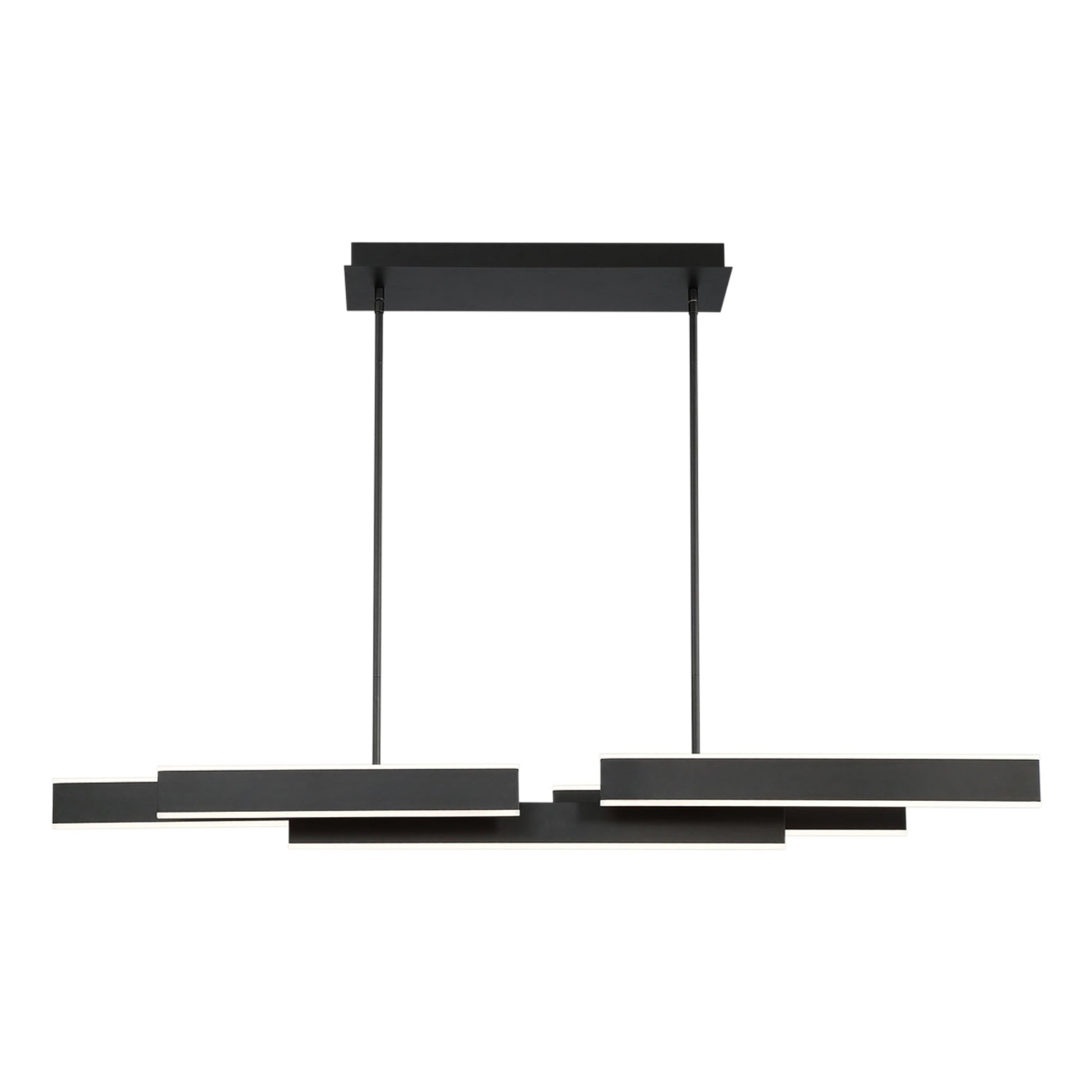 Cameno 55" LED Grand Chandelier, Black Finish - Bees Lighting