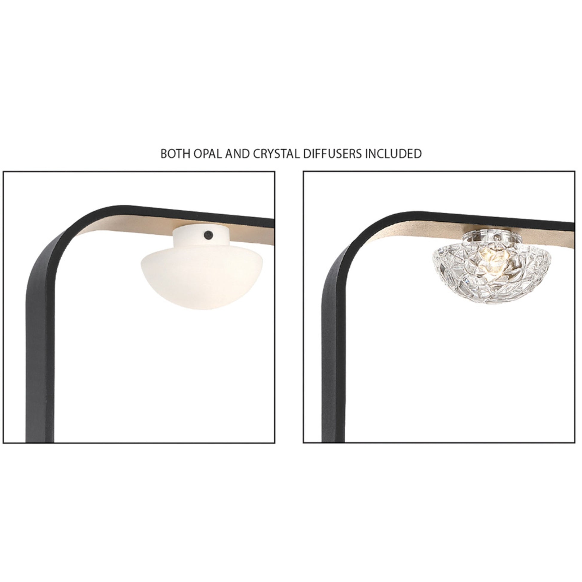 Dagmar 14" LED Wall Sconce, Gold & Black Finish - Bees Lighting