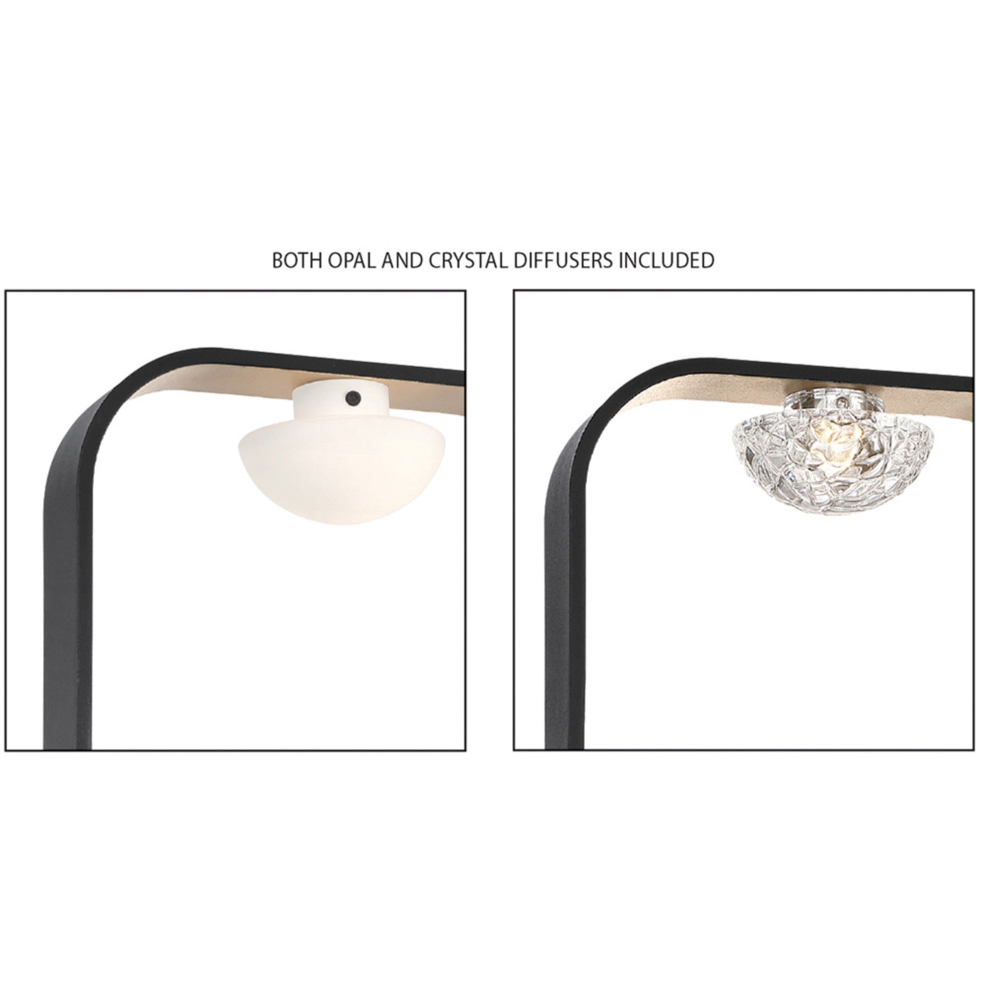 Dagmar 14" LED Wall Sconce, Gold & Black Finish - Bees Lighting