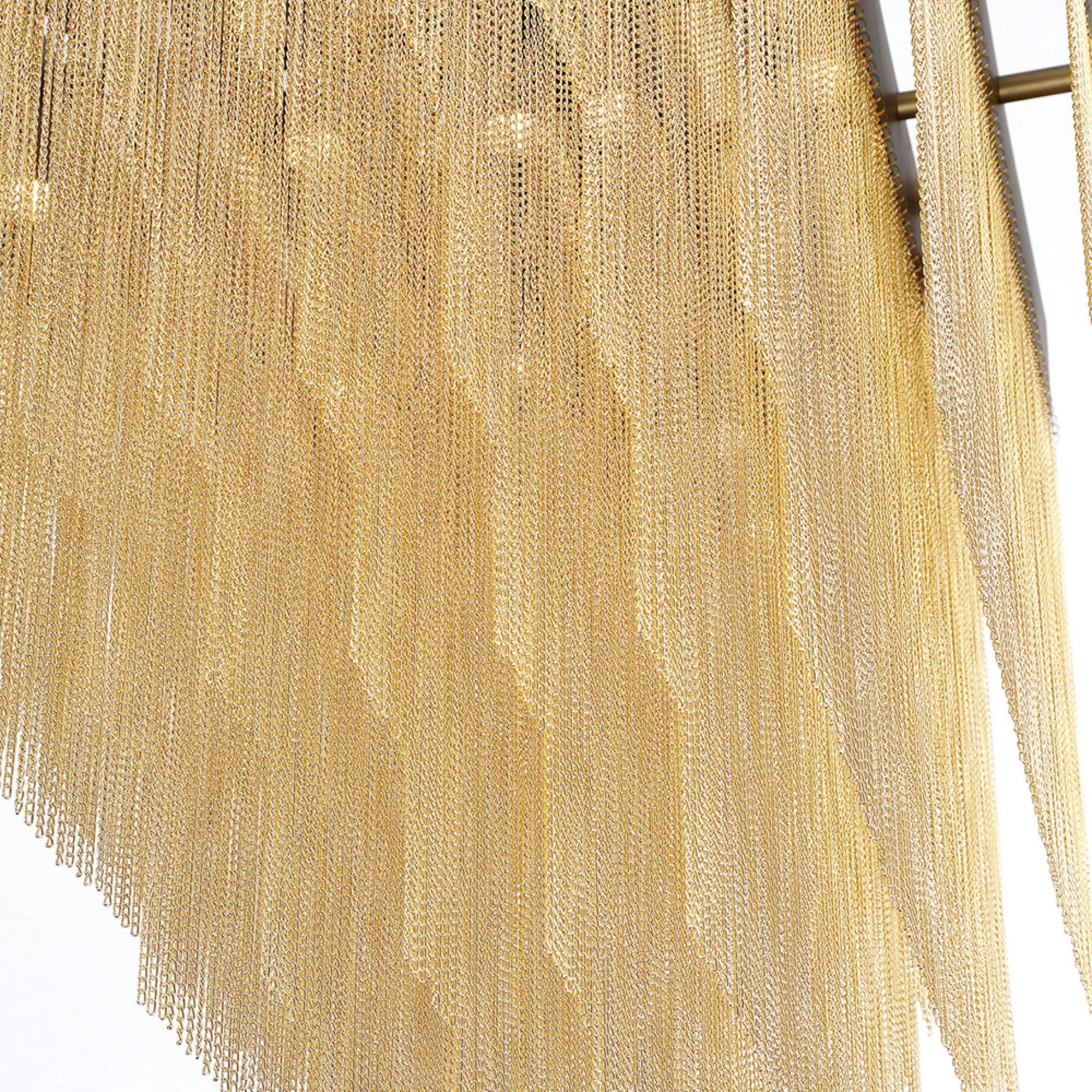 Bloomfield 22-Light 47" LED Chandelier, Gold Finish - Bees Lighting
